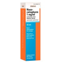 Спрей от насморка с ксилометазолином NASO 1 мг / мл 10 ML RatioPharm