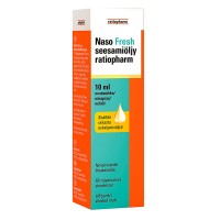 Спрей от насморка с кунжутным маслом NASO FRESH SEESAMIÖLJY 10 ML RatioPharm