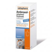 Средство от кашля AMBROXOL-ratiopharm Hustensaft 100 мл RatioPharm Средство от кашля AMBROXOL-ratiopharm Hustensaft 100 мл RatioPharm