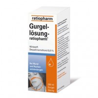 Средство для полости рта и горла GURGELLÖSUNG-ratiopharm 200 мл RatioPharm Средство для полости рта и горла GURGELLÖSUNG-ratiopharm 200 мл RatioPharm