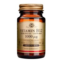 Таблетки с витамином B12 Solgar B12-Vitamiini 1000 µg 100 шт Solgar