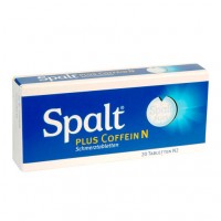 Обезболивающие таблетки с кофеином SPALT Plus Coffein N Tabletten 20 шт Spalt Обезболивающие таблетки с кофеином SPALT Plus Coffein N Tabletten 20 шт Spalt