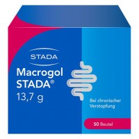 Слабительное при запорах MACROGOL STADA 13,7 g Plv.z.Her.e.Lsg.z.Einnehmen 50 шт Stada Слабительное при запорах MACROGOL STADA 13,7 g Plv.z.Her.e.Lsg.z.Einnehmen 50 шт Stada