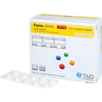 Таблетки при дефиците железа FERRO AIWA 100 mg Filmtabletten 100 шт T & D Pharma