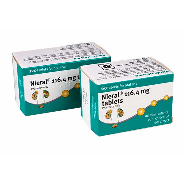 Таблетки от воспаление мочевыводящих путей NIERAL 116,4 mg Tabletten 120 шт T & D Pharma Таблетки от воспаление мочевыводящих путей NIERAL 116,4 mg Tabletten 120 шт T & D Pharma