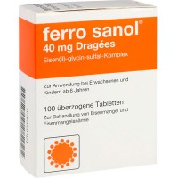 Таблетки при дефиците железа FERRO SANOL überzogene Tabletten 100 шт UCB