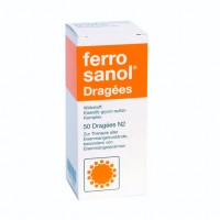 Таблетки при дефиците железа FERRO SANOL überzogene Tabletten 50 шт UCB
