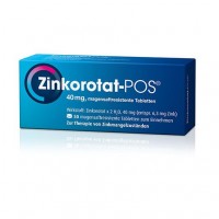 Таблетки для лечения дефицита цинка ZINKOROTAT POS magensaftresistente Tabletten 50 шт URSAPHARM