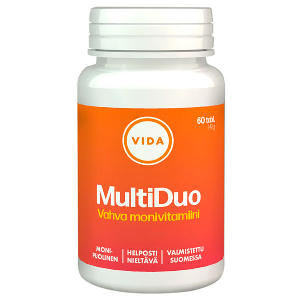Мультивитаминный комплекс Vahva MultiDuo 60 таблеток Vida Мультивитаминный комплекс Vahva MultiDuo 60 таблеток Vida