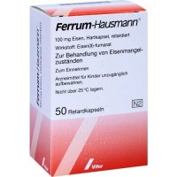 Капсулы с железом FERRUM HAUSMANN Retardkapseln 50 шт Vifor Pharma