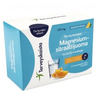 Витамины с магнием и B2 B6 B12 Magnesiumsitraattijuoma 30 пакетиков Terveyskaista