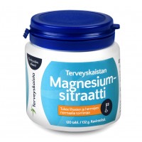Витамины с магнием Magnesiumsitraatti 120 таблеток Terveyskaista