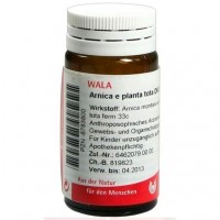 Гранулы от боли мышц и при тупых травмах ARNICA E Planta tota D 6 Globuli 20 гр WALA Гранулы от боли мышц и при тупых травмах ARNICA E Planta tota D 6 Globuli 20 гр WALA