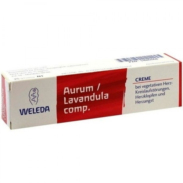 Крем из лаванды для борьбы с проблемами кровообращения Weleda AURUM/LAVANDULA comp.Creme 25 гр Weleda Крем из лаванды для борьбы с проблемами кровообращения Weleda AURUM/LAVANDULA comp.Creme 25 гр Weleda