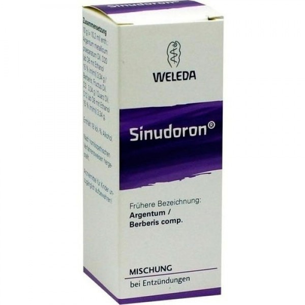 Смесь от инфекций слизистой оболочки носа Sinudoron 50 мл Weleda Смесь от инфекций слизистой оболочки носа Sinudoron 50 мл Weleda