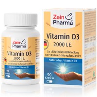 Витамин Д VITAMIN D3 2.000 I. E. Wochendepot Kapseln 90 капсул Zein Pharma Витамин Д VITAMIN D3 2.000 I. E. Wochendepot Kapseln 90 капсул Zein Pharma