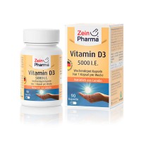 Витамин Д VITAMIN D3 5.000 I. E. Wochendepot Kapseln 90 капсул Zein Pharma Витамин Д VITAMIN D3 5.000 I. E. Wochendepot Kapseln 90 капсул Zein Pharma
